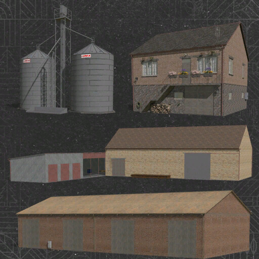 Farm Building Set