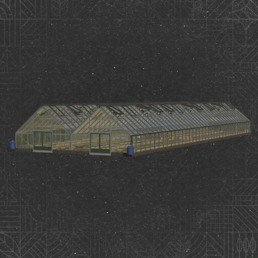 Large Glass Greenhouse Package
