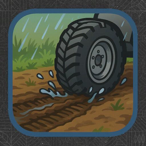Wet Ground Wheel Slip