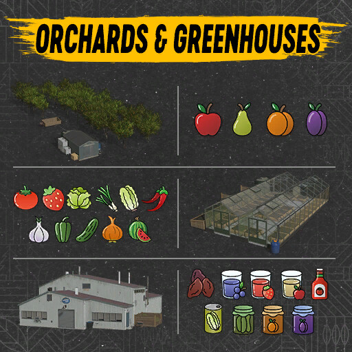 Orchards And Greenhouses