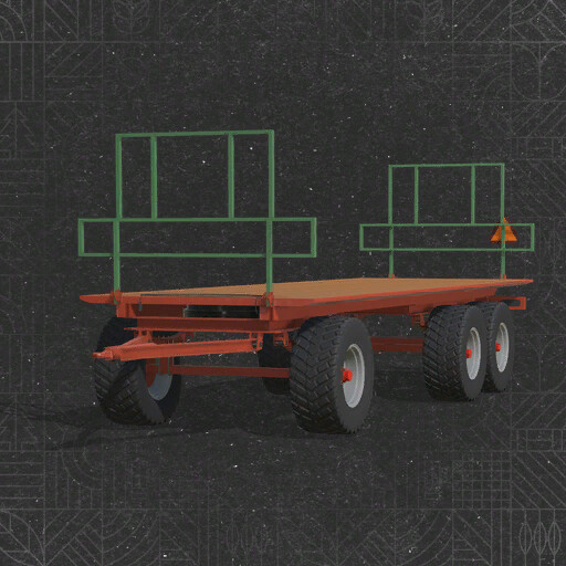 Homemade Bale Trailer