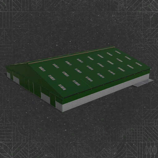 Eight Bay Double Cow Shed