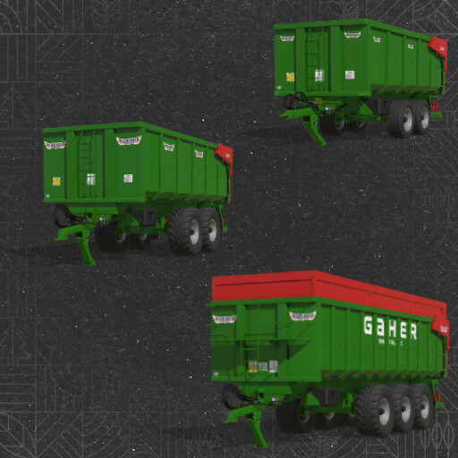 Gaher Metalic Tipping Trailer Pack