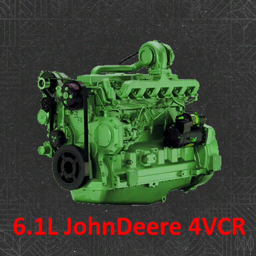 Realistic 6.1L JohnDeere 4VCR Sound (Prefab*)