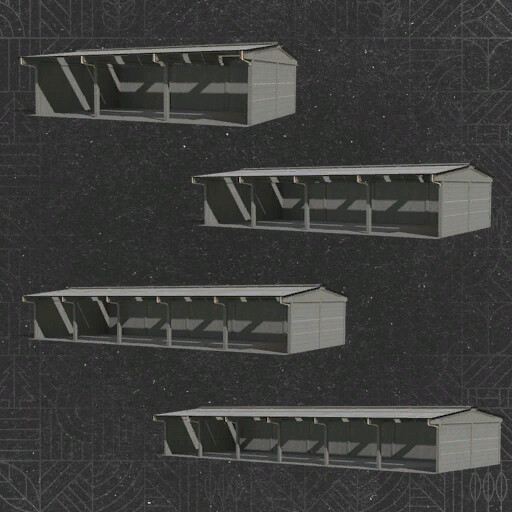 Italian-Style Prefabricated Sheds