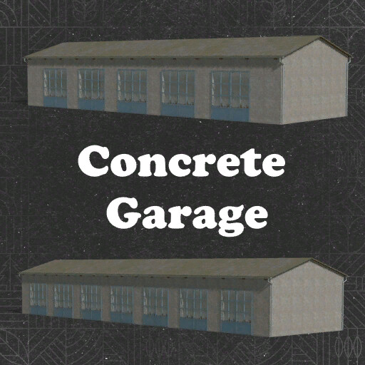 Concrete Garage