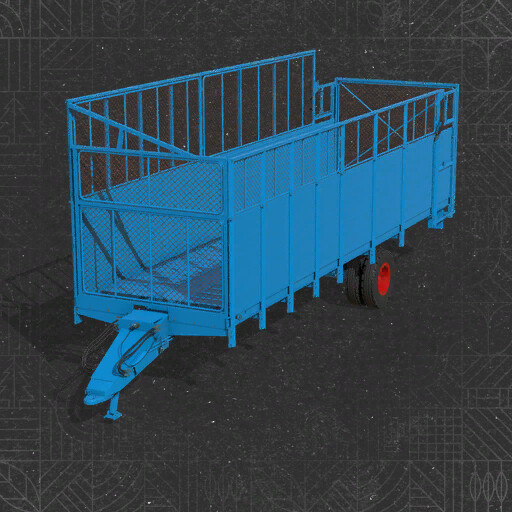 HTS 50.04-2 Large Volume Trailer And HTS 50.04 High-Pressure Baletrailer