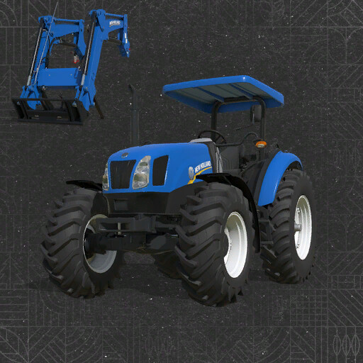 New Holland T6110 And 665TL