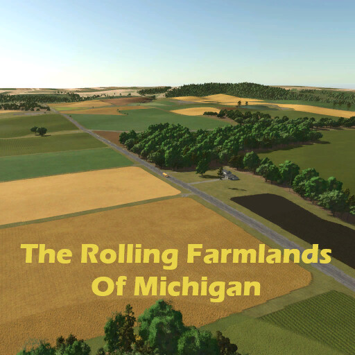 The Rolling Farmlands Of Michigan