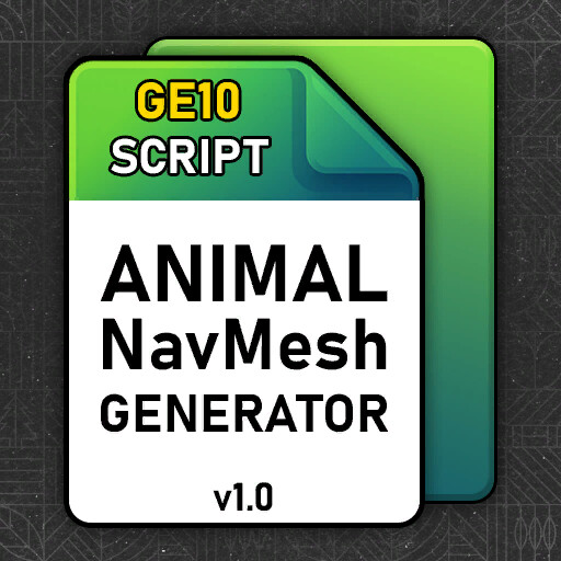 GE10 Script - Animal NavMesh Gen. (Prefab*)