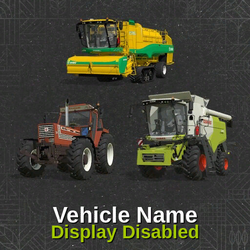 No Vehicle Name Display