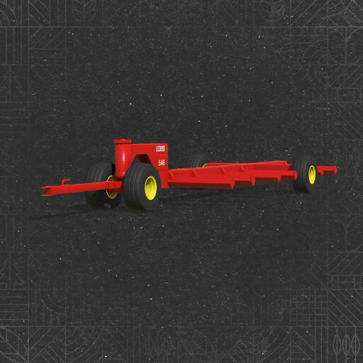 LIZARD 646 Bale Trailer