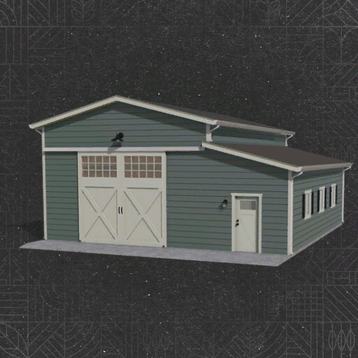 Classic Barn With Storage