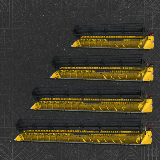 New Holland 740CF Flex Headers