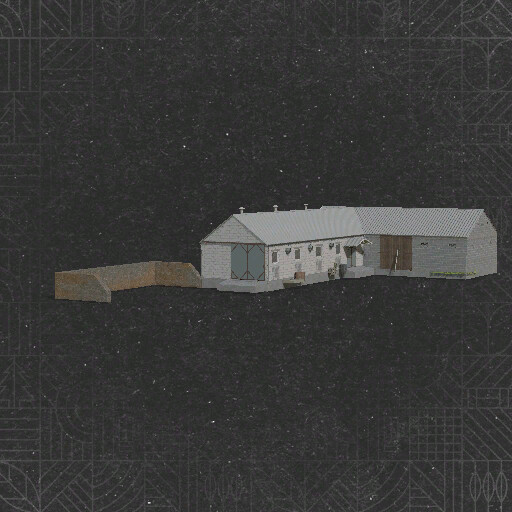 Polish Cow Barn With Storage