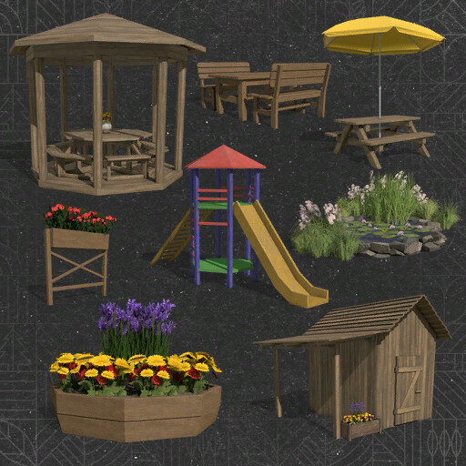 Garden Decoration Pack