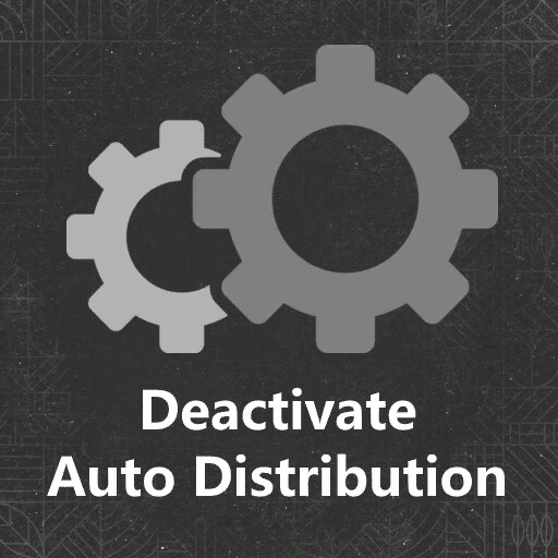 Factory Product Distribution Deactivation