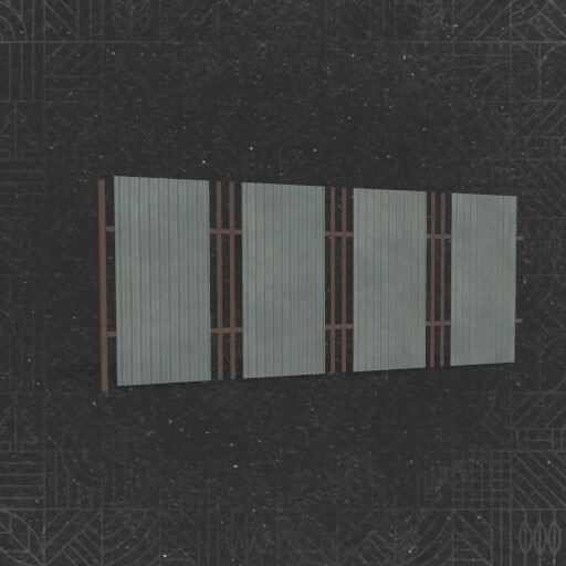 Corrugated Iron Fence
