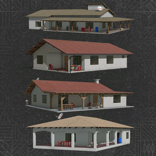 Brazilian Houses Pack