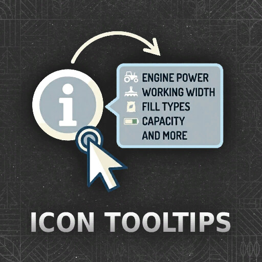 Icon Tooltips With Name/Description
