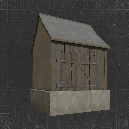 Small Wooden Shed