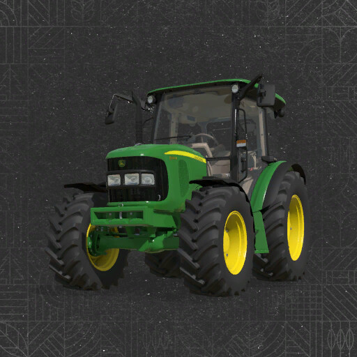 John Deere 5R + 583