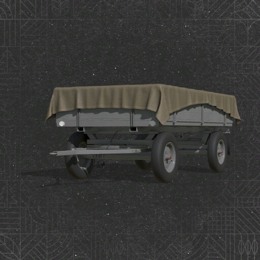 Old Homemade Trailer