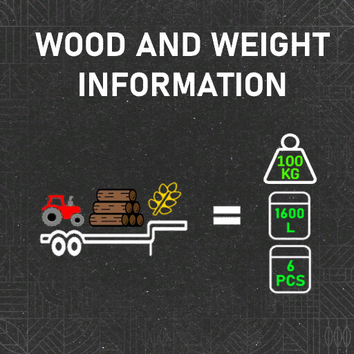 Wood And Weight Info