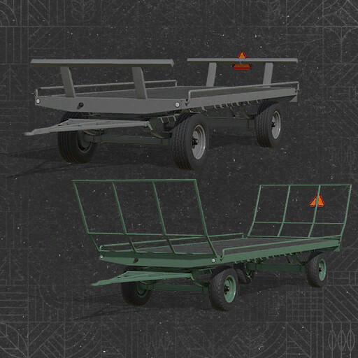 Homemade Bale Trailers
