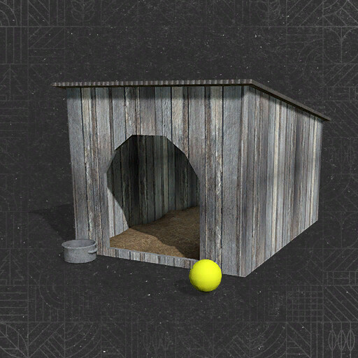 Pack Of Old Dog Houses