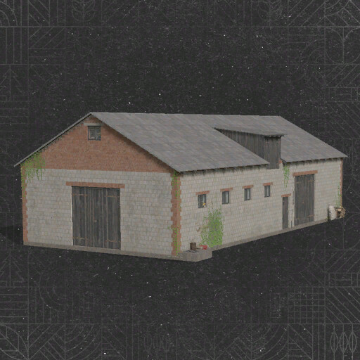 Polish Cowshed With Pasture