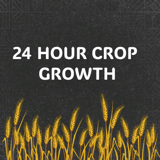 24 Hour Crop Growth