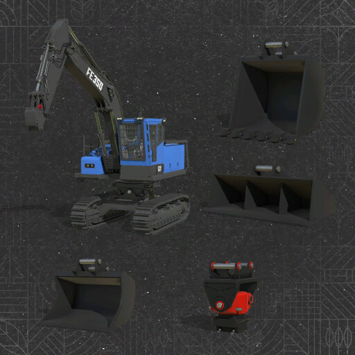 Forestry Excavator Pack