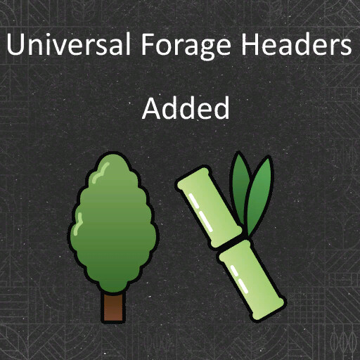 Universal Forage Headers