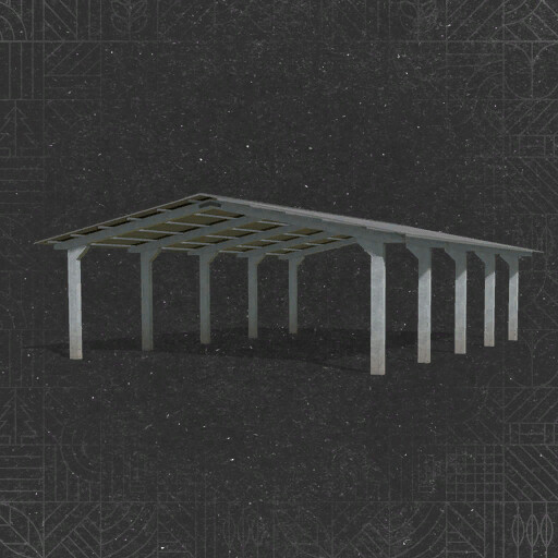 BR Precast Concrete Shed