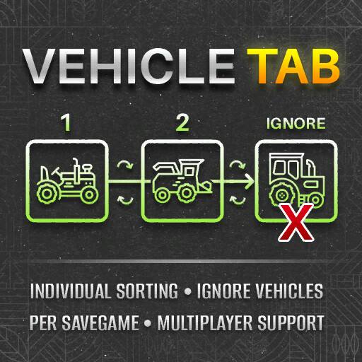 Vehicle Tab Sorting