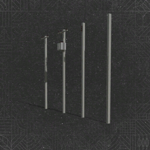 Brazilian Utility Poles (Prefab*)