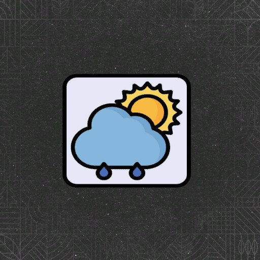 Colored Weather Icons