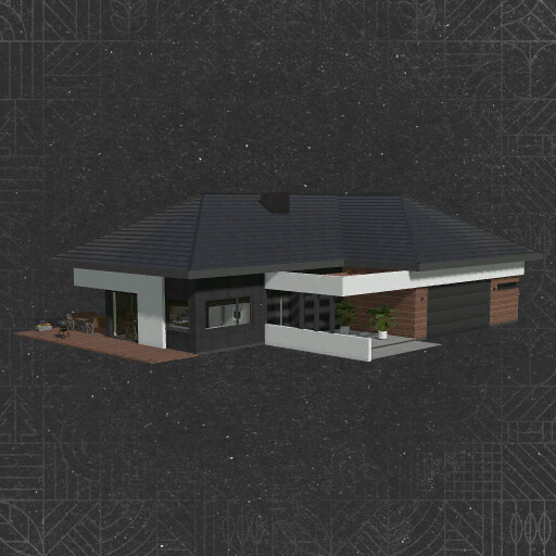 Modern House With Garage
