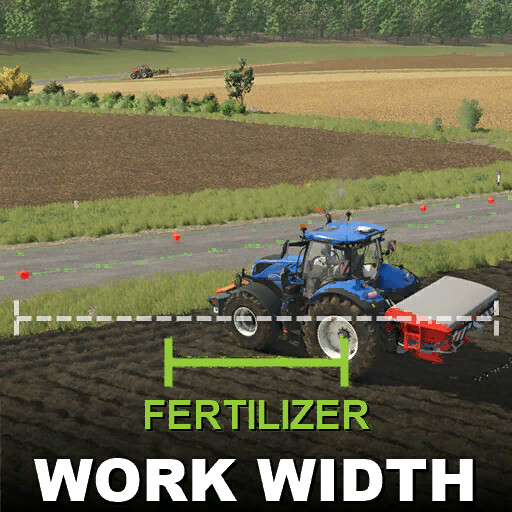 Fertilizer WorkWidth