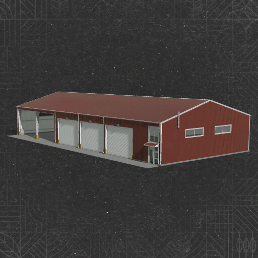 Metal Hall With Workshop