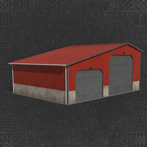 Old Garage With Workshop