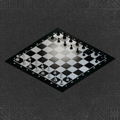 Playable Garden Chess Set