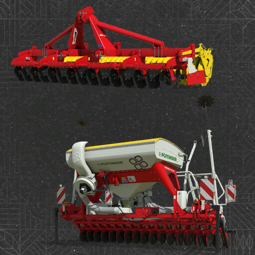 Pöttinger FOX 400 D + AEROSEM 4002