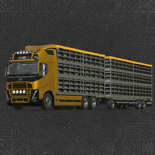 VOLVO FH16 CHICKEN POULTRY TRUCK