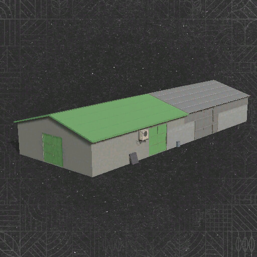 Vegetable Cold Store With A Grain Warehouse