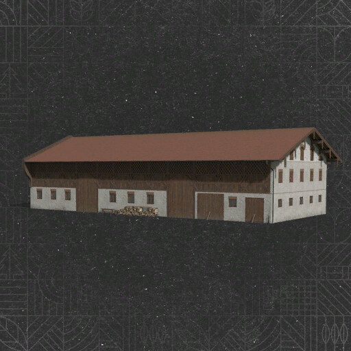 Bavarian Barn With Cowstable
